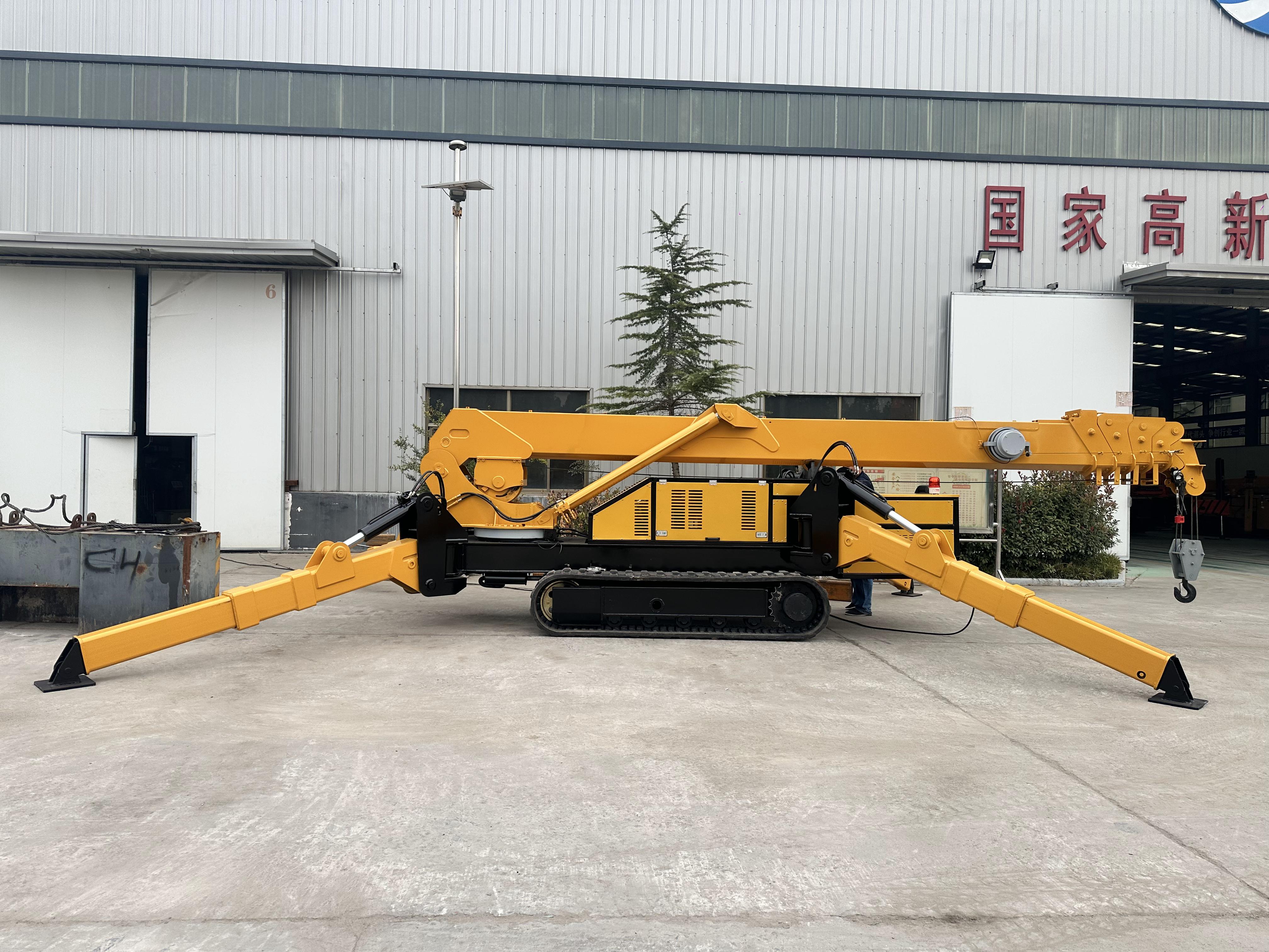 華鷹機(jī)械蜘蛛吊車的特點(diǎn)和優(yōu)勢(shì)